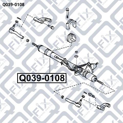 Управління рульове в зборі Q0390108 Q-FIX