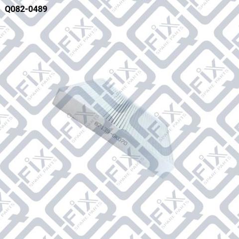 Повітряний фільтр салону Q0820489 Q-FIX