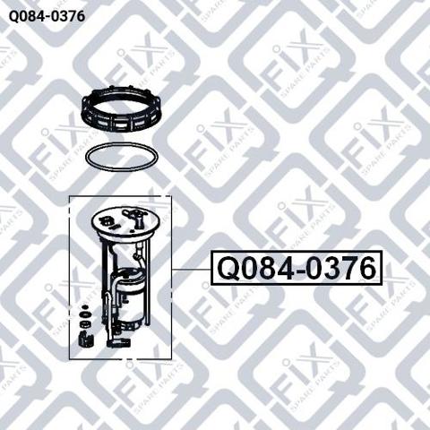 Бензонасос Q0840376 Q-FIX