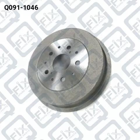 Барабан гальмівний задній Q0911046 Q-FIX