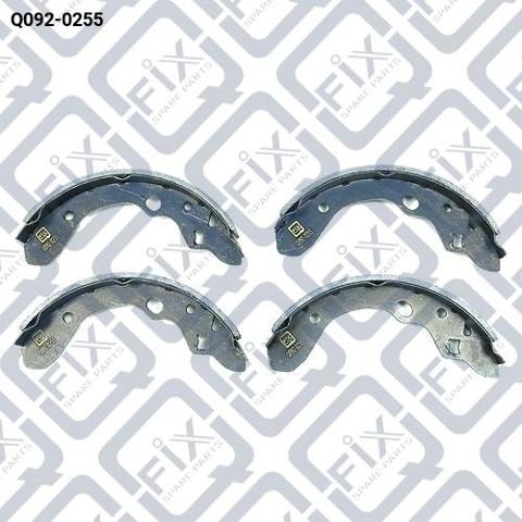 Колодки гальмові задні, барабанні Q0920255 Q-FIX