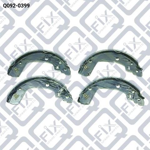 Колодки гальмові задні, барабанні Q0920399 Q-FIX