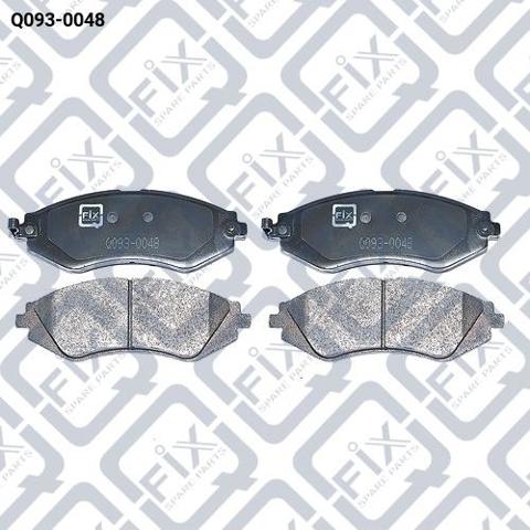 Колодки передні Q0930048 Q-FIX
