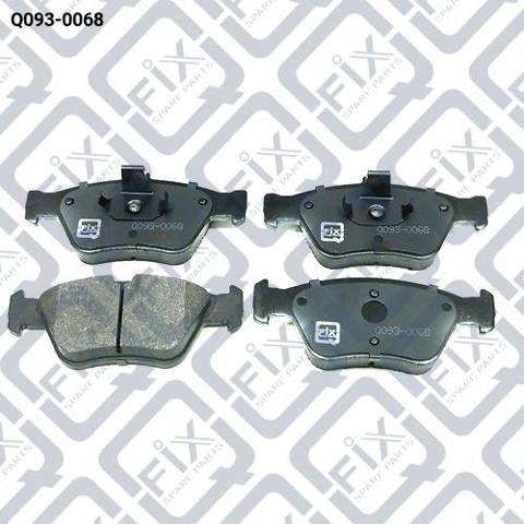 Колодки передні Q0930068 Q-FIX