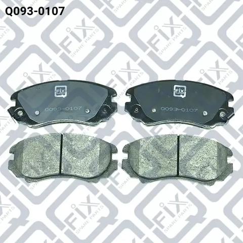 Колодки гальмівні передні, дискові Q0930107 Q-FIX