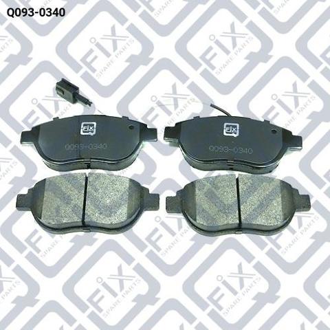 Колодки гальмівні передні, дискові Q0930340 Q-FIX