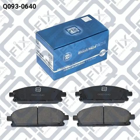 Передні гальмівні колодки Q0930640 Q-FIX