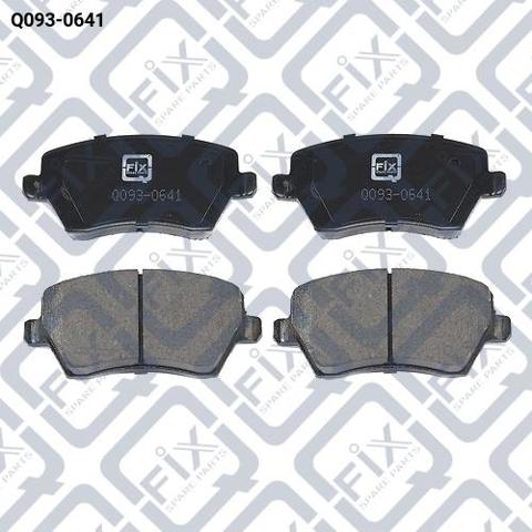 Колодки гальмівні передні, дискові Q0930641 Q-FIX