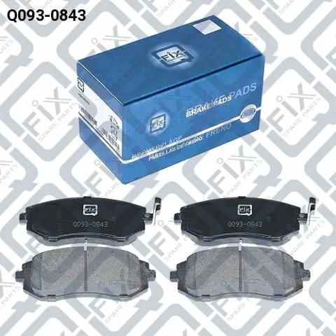 Передні гальмівні колодки Q0930843 Q-FIX