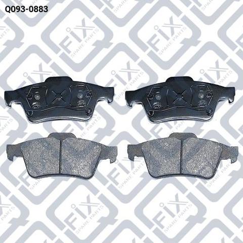 Колодки на гальмо задній дисковий Q0930883 Q-FIX
