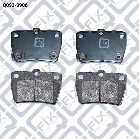 Задні колодки Q0930906 Q-FIX
