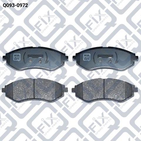 Колодки передні Q0930972 Q-FIX