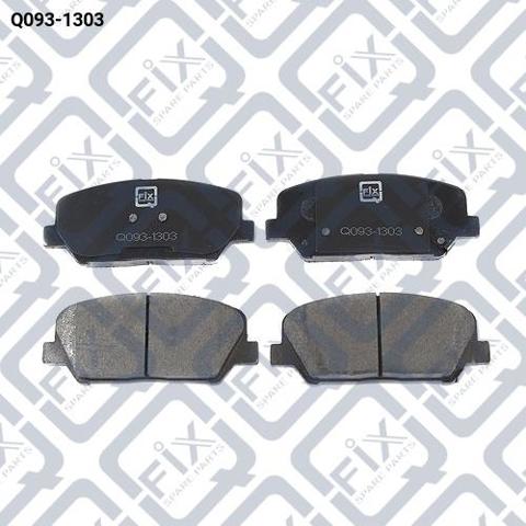 Колодки передні Q0931303 Q-FIX