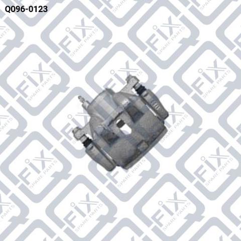 Супорт гальмівний, передній, правий Q0960123 Q-FIX