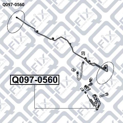 Регулятори гальмівних сил Q0970560 Q-FIX