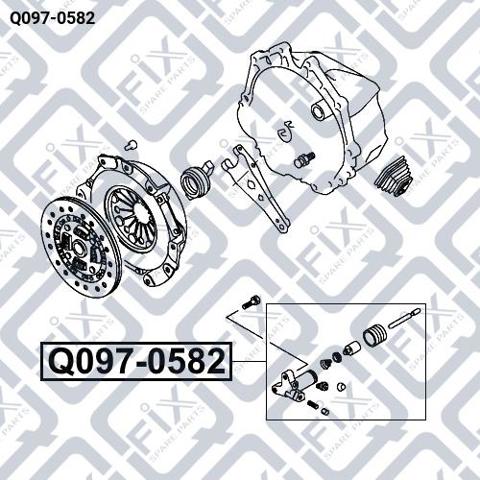 Актуатор зчеплення Q0970582 Q-FIX