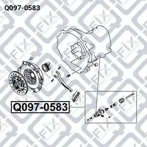 Актуатор зчеплення Q0970583 Q-FIX