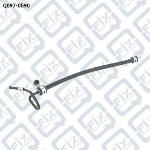 Шланг ГПК, високого тиску рейки керма Q0970590 Q-FIX