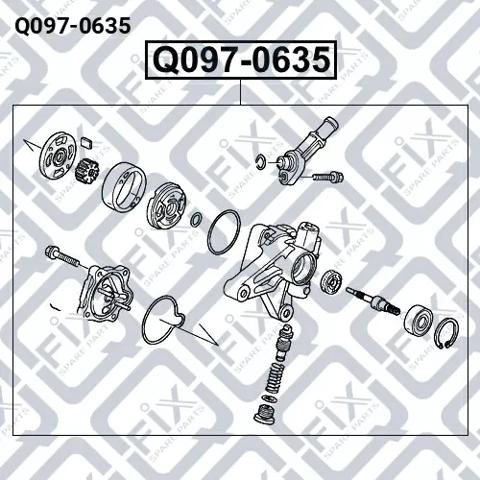 Помпа ГПК Q0970635 Q-FIX