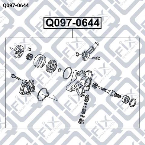 ГПР керма Q0970644 Q-FIX