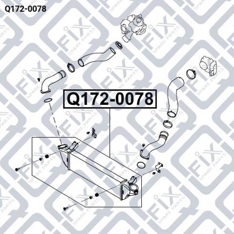 Система охолодження наддувочного повітря Q1720078 Q-FIX