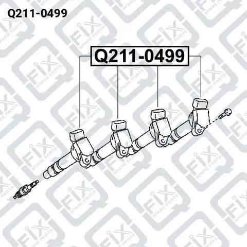 Котушка запалювання Q2110499 Q-FIX