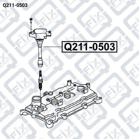 Котушка запалювання Q2110503 Q-FIX