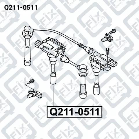 Котушка запалювання Q2110511 Q-FIX
