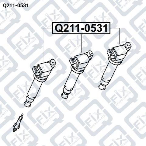Котушка запалювання Q2110531 Q-FIX