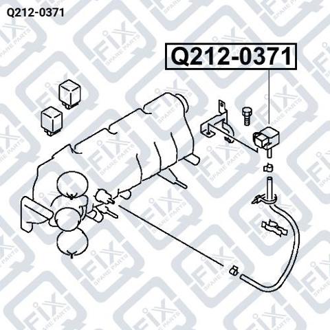 Датчик наддува Q2120371 Q-FIX