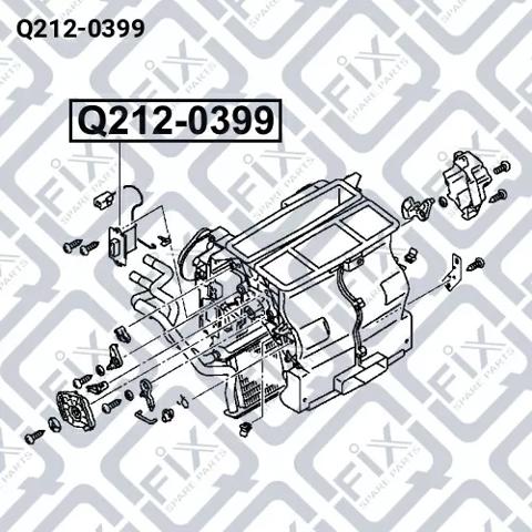 Їжак обігрівача Q2120399 Q-FIX