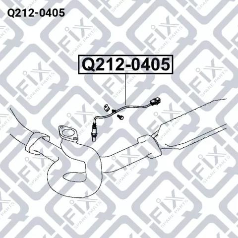 Лямбда зонд після каталізатора Q2120405 Q-FIX