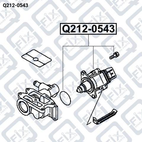 Регулятор холостого ходу Q2120543 Q-FIX