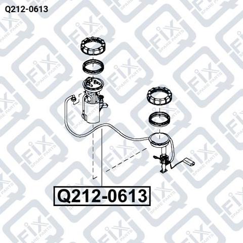 Датчик бензобака Q2120613 Q-FIX