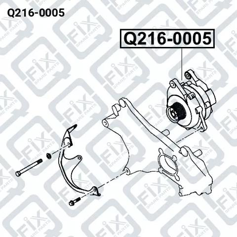 Авто генератор Q2160005 Q-FIX