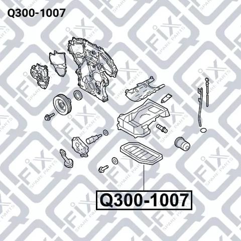 Картер масляний Q3001007 Q-FIX