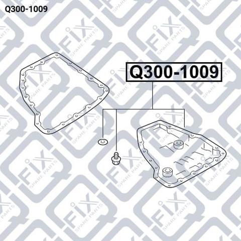 Піддон АКПП Q3001009 Q-FIX