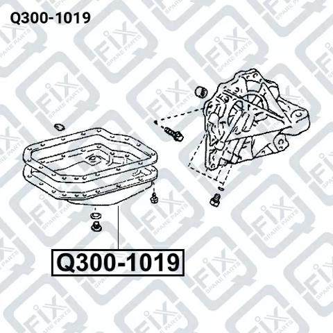 Піддон АКПП Q3001019 Q-FIX