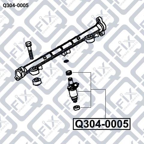 Форсунка інжектора Q3040005 Q-FIX