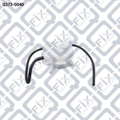 Бачок системи охолодження двигуна розширювальний Q3730040 Q-FIX