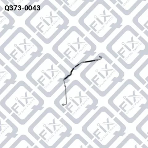 Шланг кондиціонера, від радіатора до випарника Q3730043 Q-FIX