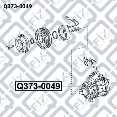 Насос кондиціонера Q3730049 Q-FIX