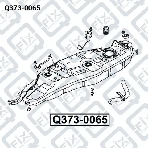 Бензобак Q3730065 Q-FIX