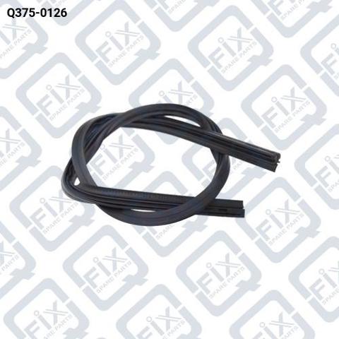 Гумка склоочисника водійська Q3750126 Q-FIX