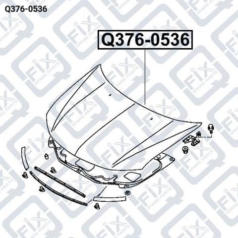 Капот Q3760536 Q-FIX
