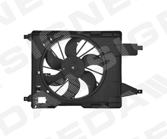 Вентилятор радіатора Renault Scenic II