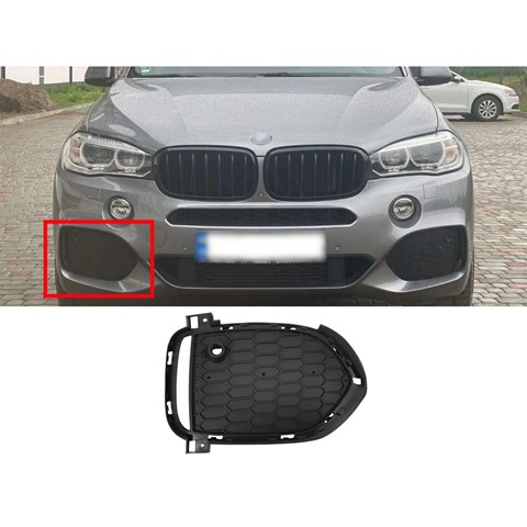 Решітка переднього бампера, права 51118064636 BMW
