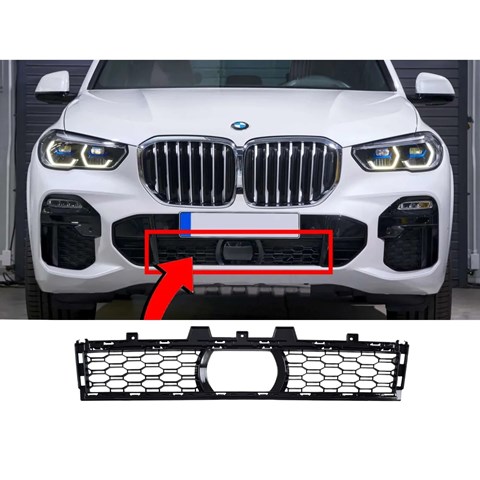 Решітка переднього бампера, центральна 51118069211 BMW