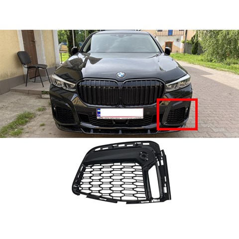 Решітка переднього бампера, ліва 51118074001 BMW