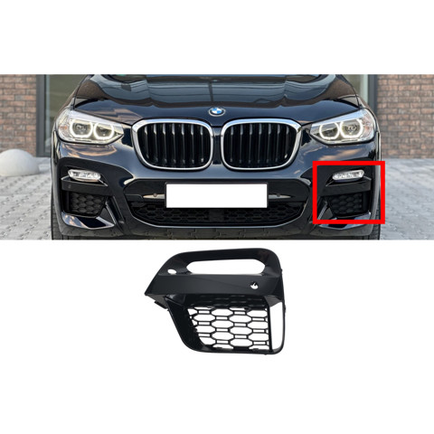 Решітка радіатора ліва 51118092757 BMW